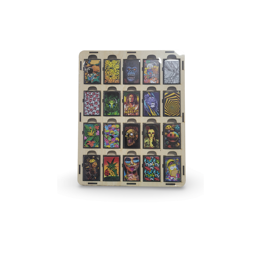 Standlı Baskılı Zippo Çakmak *20 Adet Desen No:2 Standlı Baskılı Zippo Çakmak *20 Adet Desen No:2