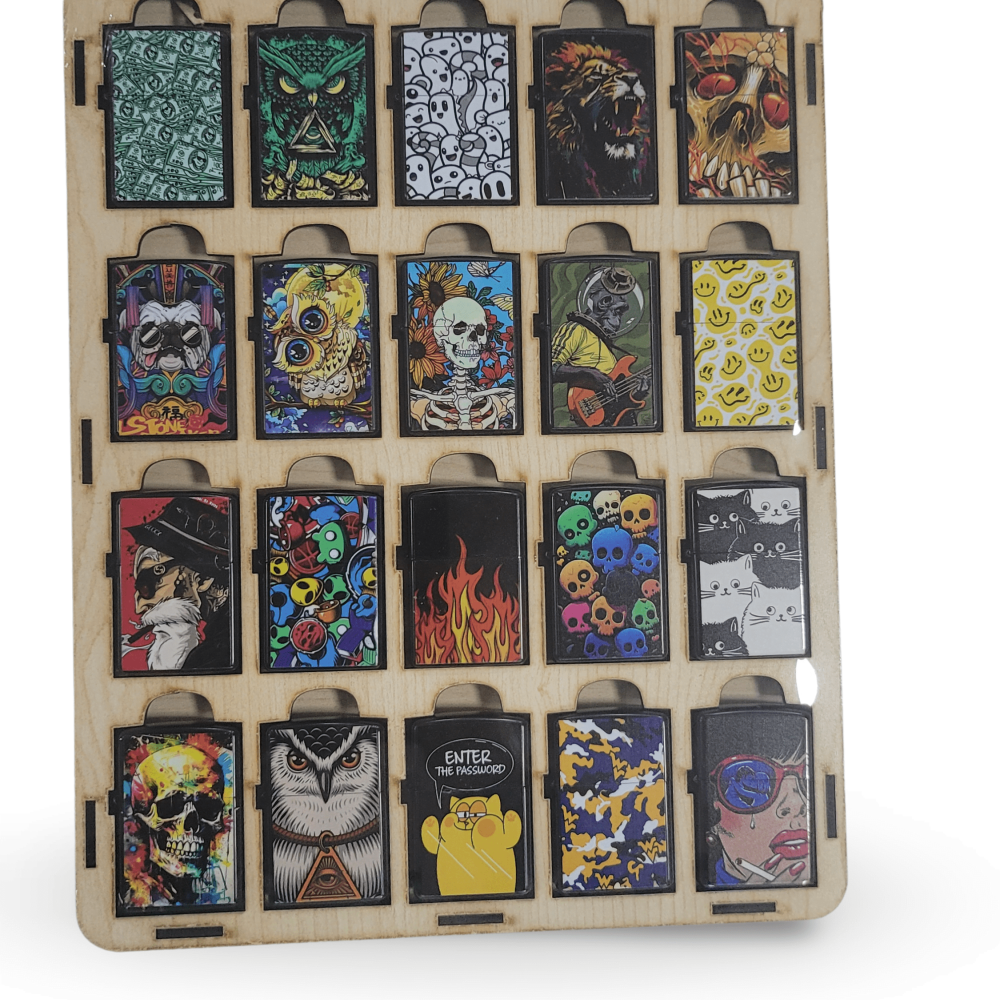 Standlı Baskılı Zippo Çakmak *20 Adet Desen No:3 Standlı Baskılı Zippo Çakmak *20 Adet Desen No:3