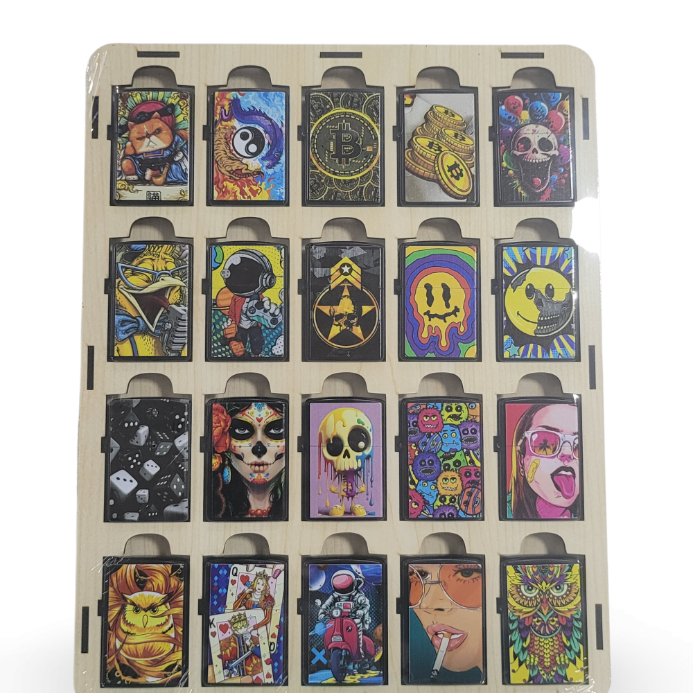 Standlı Baskılı Zippo Çakmak *20 Adet Desen No:5 Standlı Baskılı Zippo Çakmak *20 Adet Desen No:5