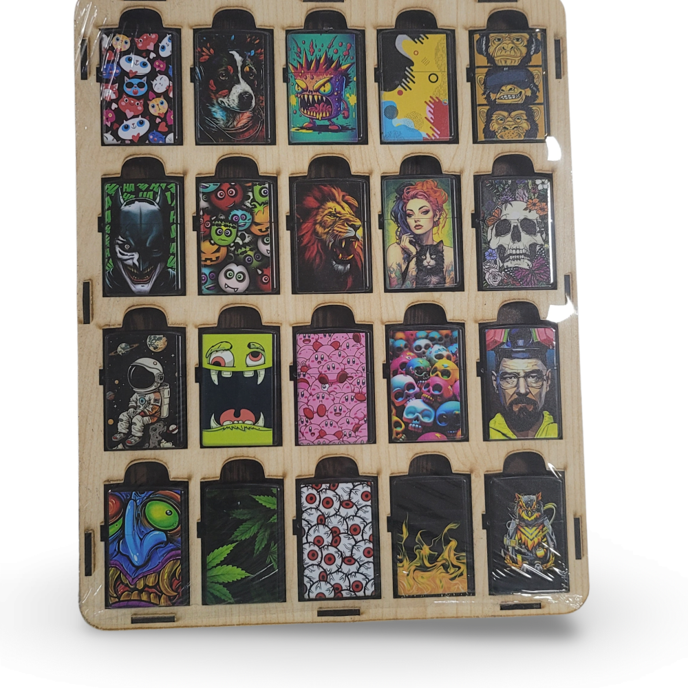 Standlı Baskılı Zippo Çakmak *20 Adet Desen No:6 Standlı Baskılı Zippo Çakmak *20 Adet Desen No:6