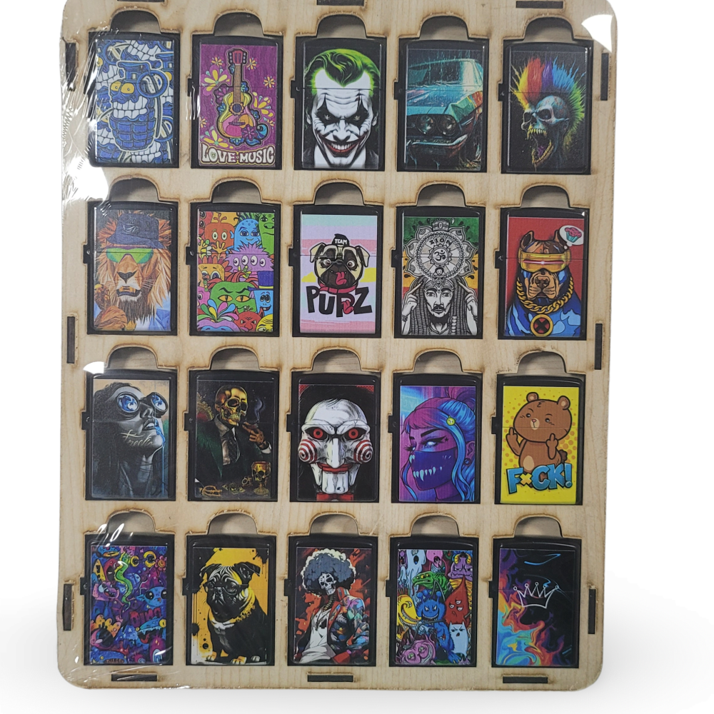 Standlı Baskılı Zippo Çakmak *20 Adet Desen No:9 Standlı Baskılı Zippo Çakmak *20 Adet Desen No:9