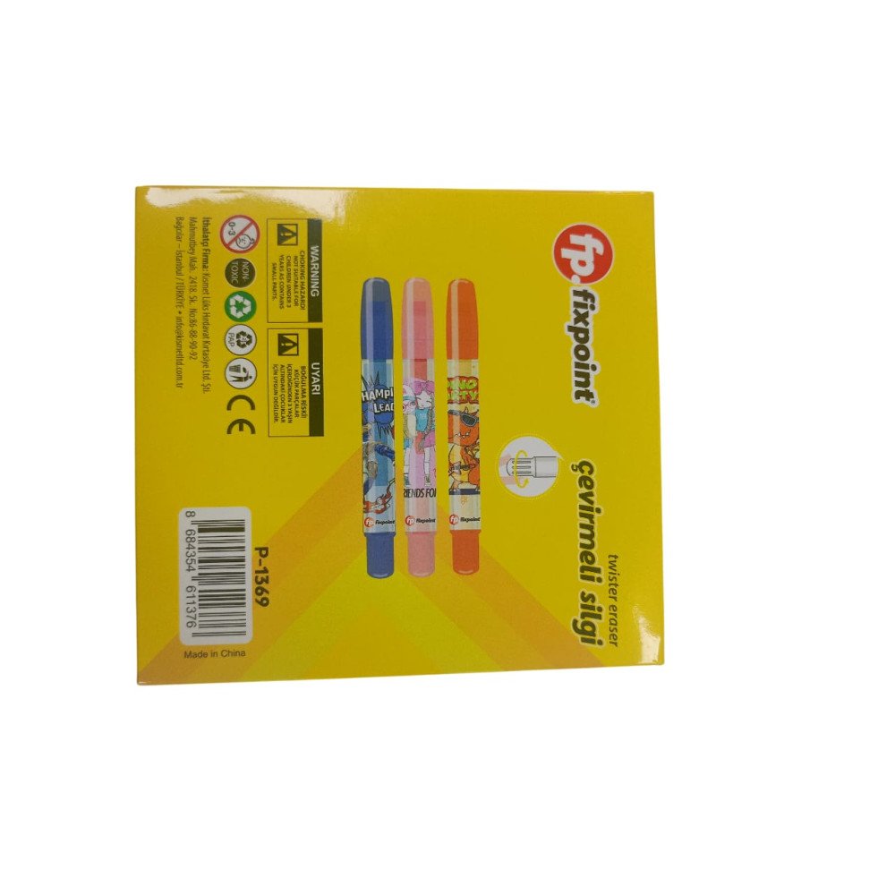 FİXPOİNT P-1369 ÇEVİRMELİ SİLGİ*24