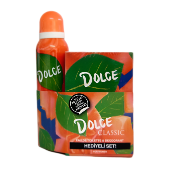 Dolce Classic Edt 100 Ml Kadın Parfüm + Deodorant 150Ml Set