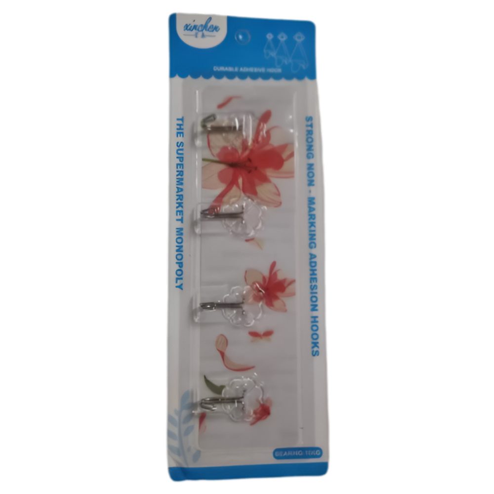 Ivory 4 Lü Askı Şeffaf Yapışkanlı Ivory 4 Lü Askı Şeffaf Yapışkanlı