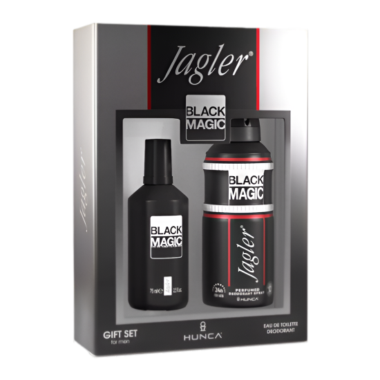 Jagler Kofre(M)Black75+150Ml Set