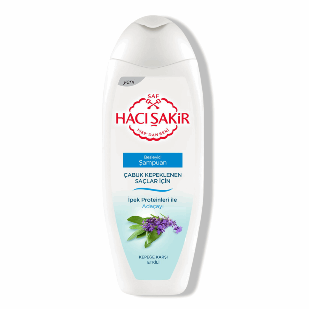 Hacışakir Şampuan 500 Ml Kepek(Adaçayı) (12 Adet) Hacışakir Şampuan 500 Ml Kepek(Adaçayı) (12 Adet)