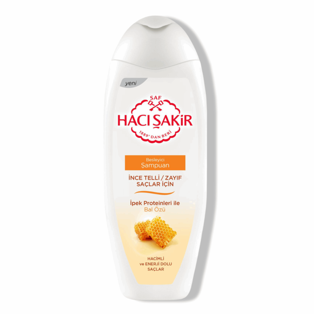 Hacışakir Şampuan İnce Telli(Bal) 500 Ml (12 Adet) Hacışakir Şampuan İnce Telli(Bal) 500 Ml (12 Adet)