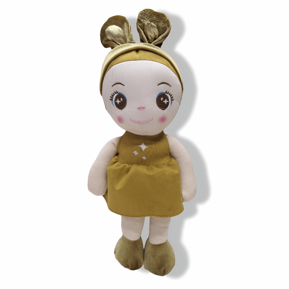 Bez Bebek 40cm TB0811 Tubiş Taçlı Bez Bebek 40cm TB0811 Tubiş Taçlı