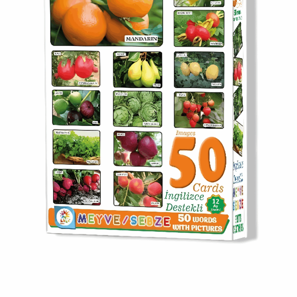 Flash Kartlar Meyve Sebze