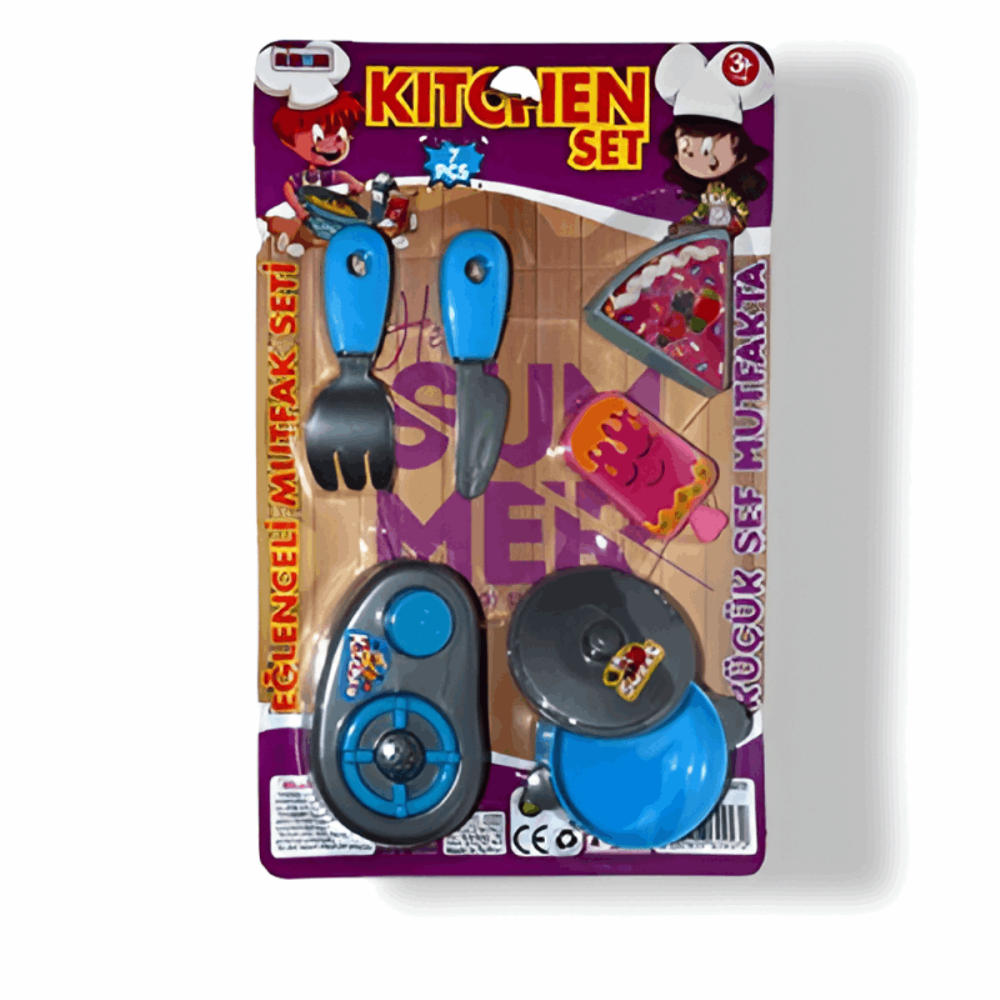 Kartela NZM457 Küçük Mutfak Seti 7pcs Kartela NZM457 Küçük Mutfak Seti 7pcs