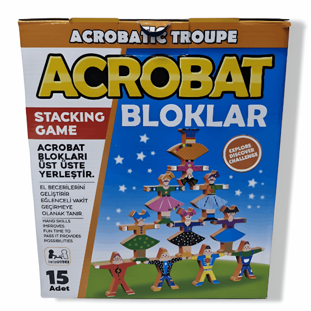 Kutuda ALT3035 Acrobat Bloklar 15ad Kutuda ALT3035 Acrobat Bloklar 15ad