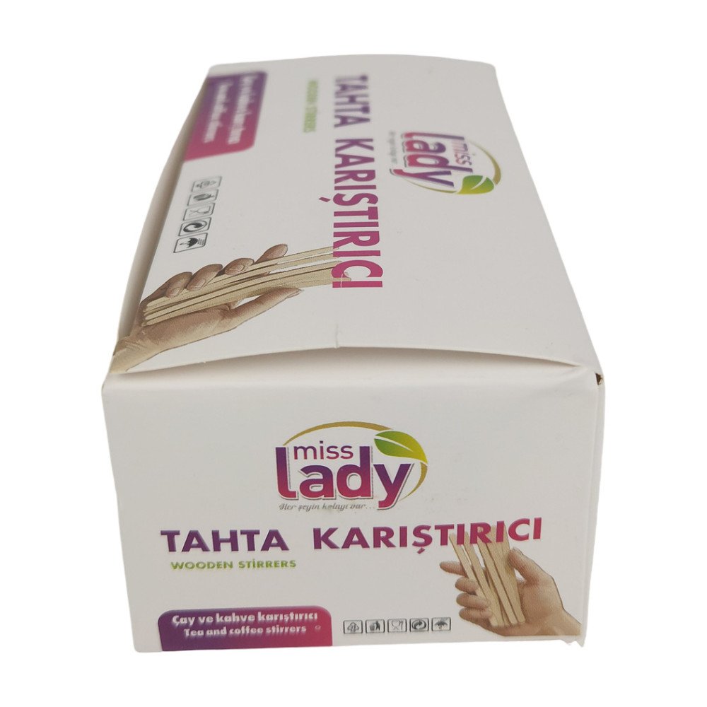 Miss Lady Tahta Karıştırıcı Bambu 400Lü Miss Lady Tahta Karıştırıcı Bambu 400Lü