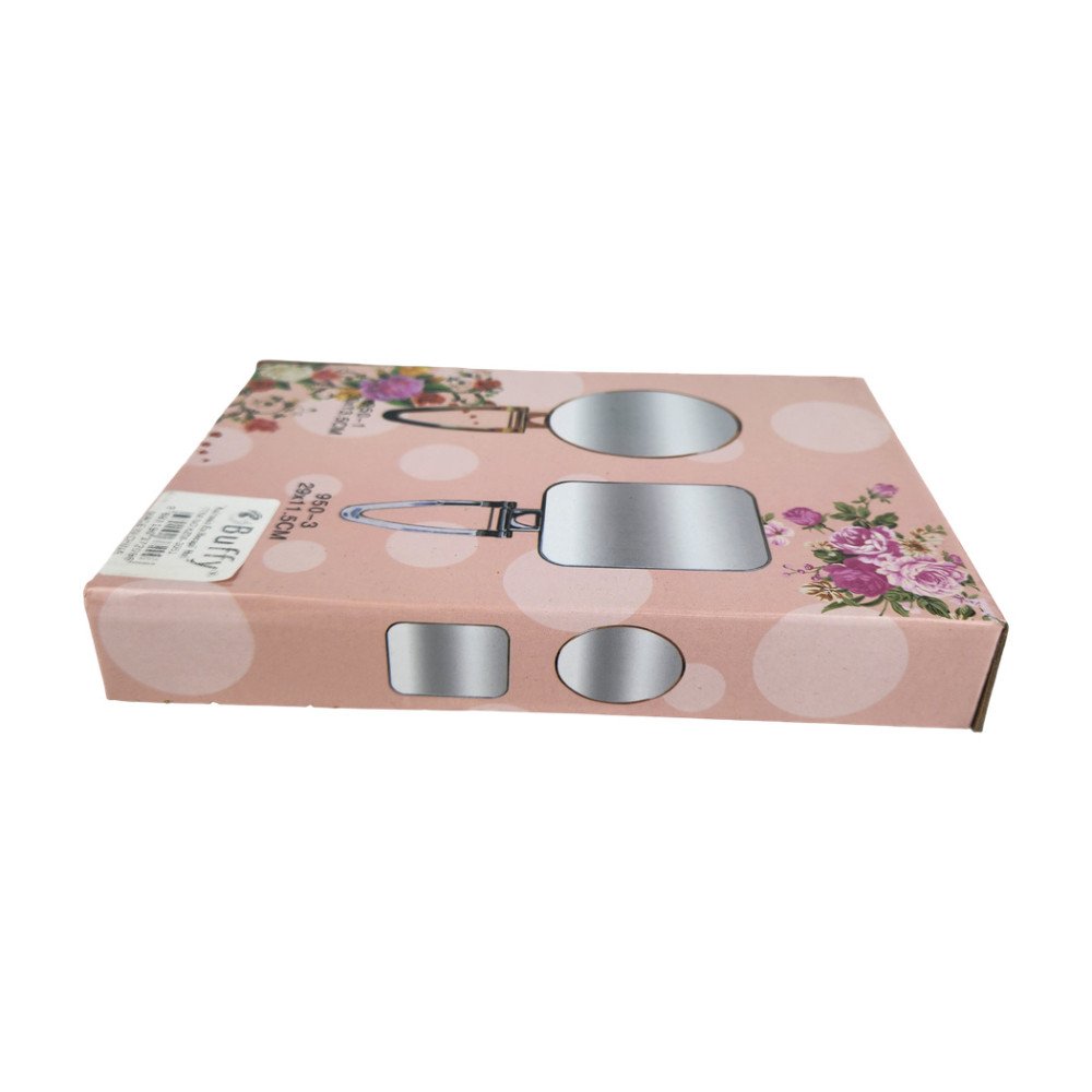 Buffy Çift Taraflı Makyaj Aynası Oval Kzm-3051 Buffy Çift Taraflı Makyaj Aynası Oval Kzm-3051