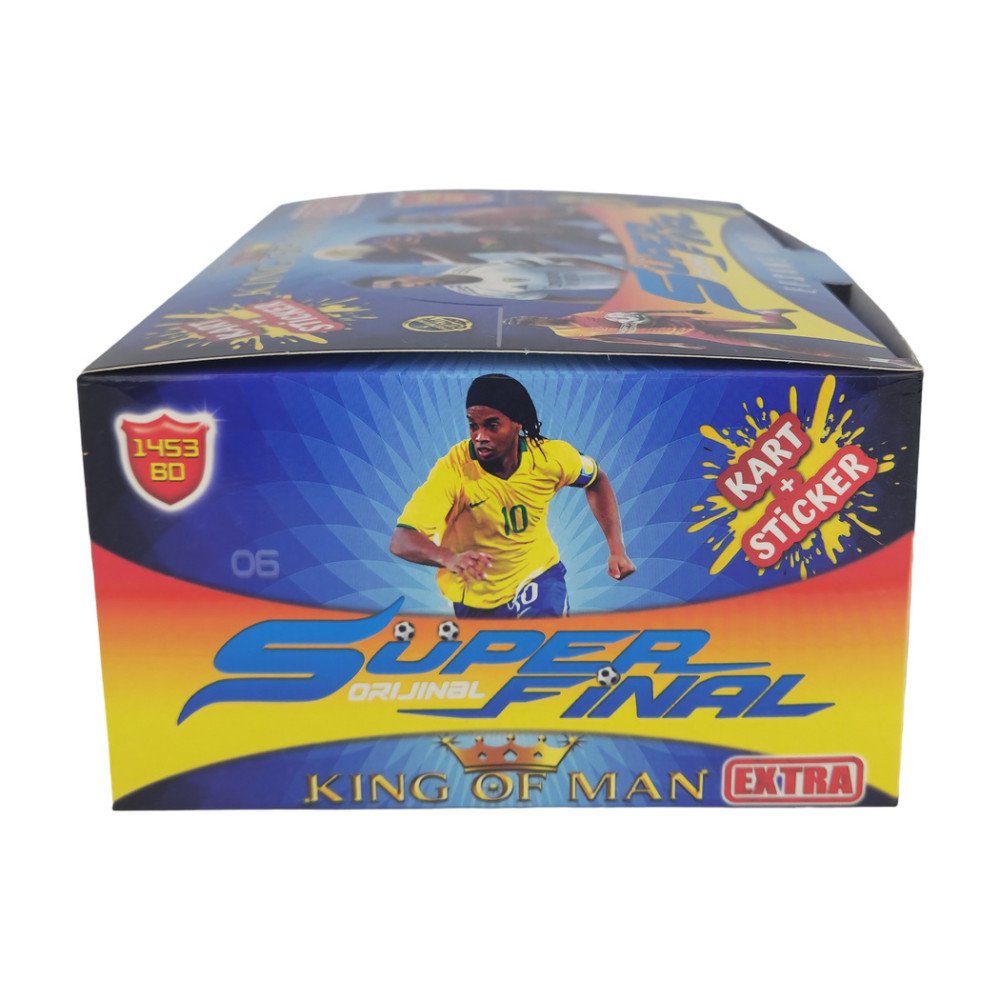 Sporcu Kartı Süper Final 6Lı + Sticker Hediyeli X 48 Adet Sporcu Kartı Süper Final 6Lı + Sticker Hediyeli X 48 Adet