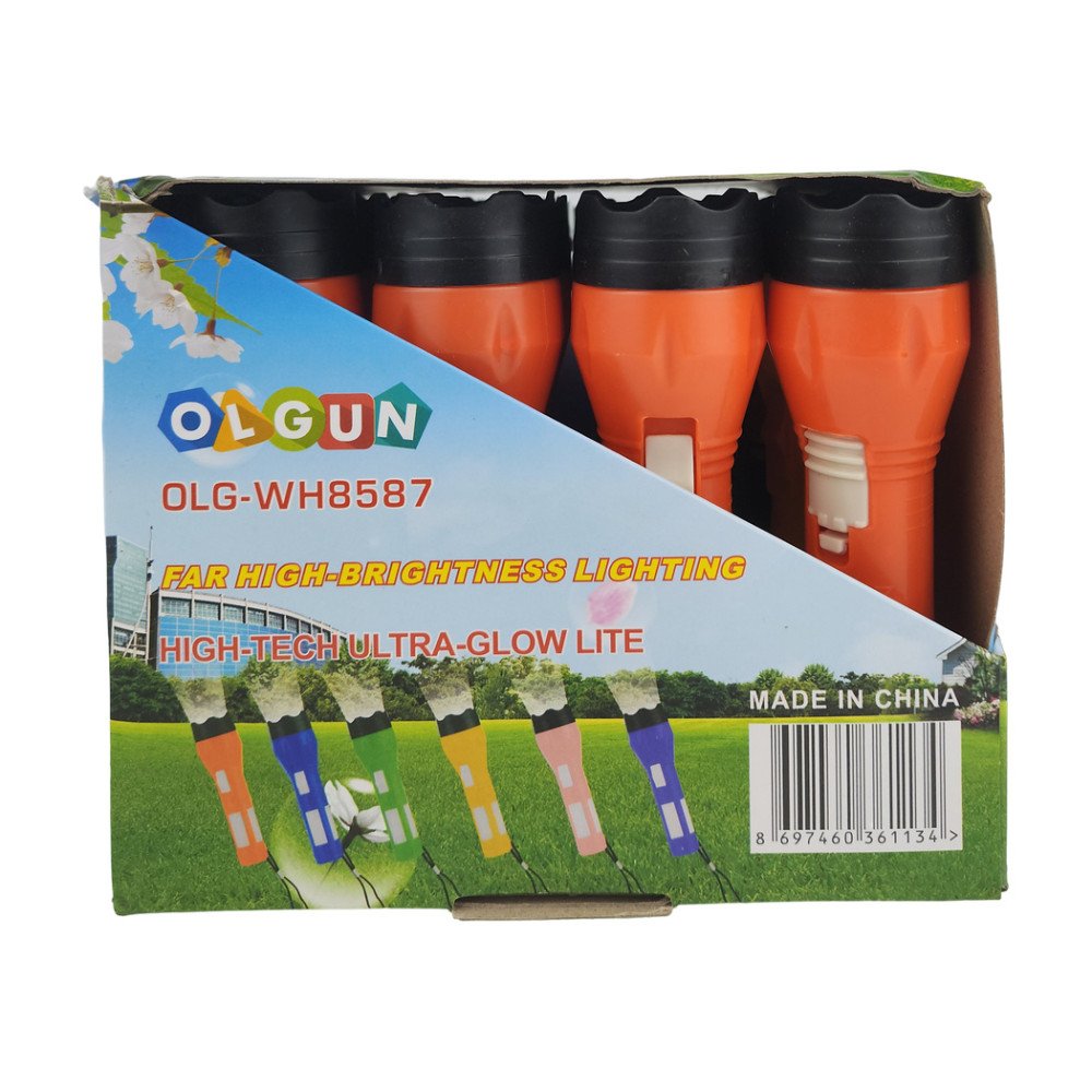 Olgun Standlı Gece Lambalı Fener Wh-8587 X 24 Adet Olgun Standlı Gece Lambalı Fener Wh-8587 X 24 Adet