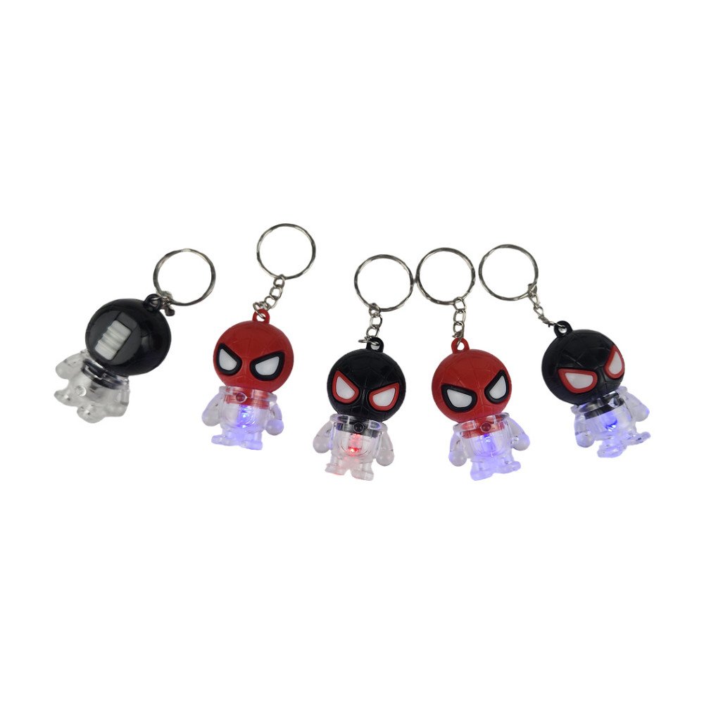 Olgun Işıklı Anahtarlık Spider Man Olg-876 X 48 Adet