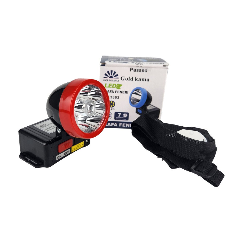 Gold Kama Kafa Lambası Gk3363 6Led 2W Gold Kama Kafa Lambası Gk3363 6Led 2W