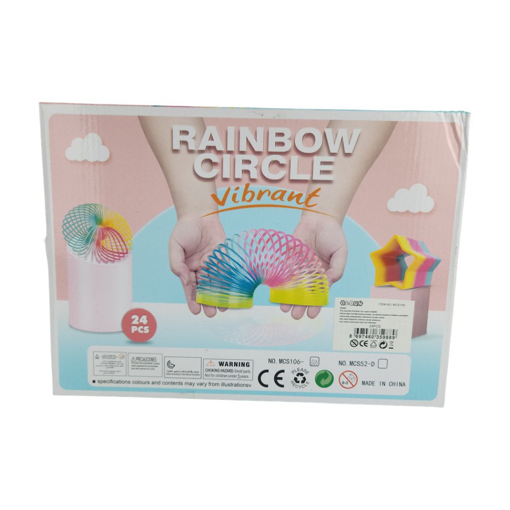 Raınbow Gökkuşağı Stres Yayı Mcs-106 X 24 Adet Raınbow Gökkuşağı Stres Yayı Mcs-106 X 24 Adet