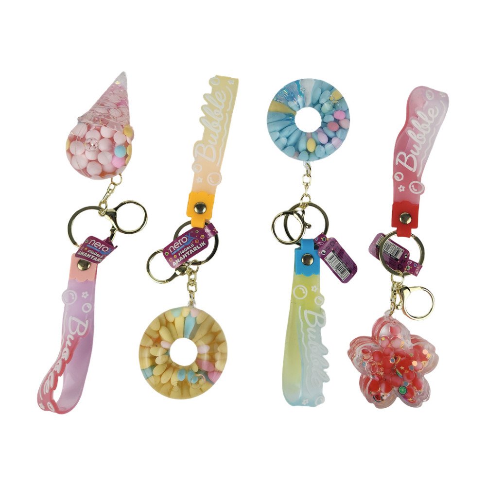 Nerox Sulu Figürlü Anahtarlık X 12 Adet Nrx-4012