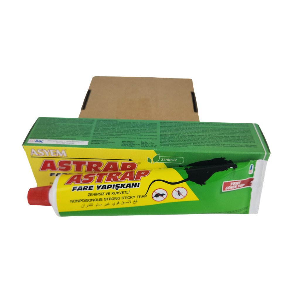 Asyem Astrap Fare Yapışkanı 125Ml X 24 Adet Asyem Astrap Fare Yapışkanı 125Ml X 24 Adet