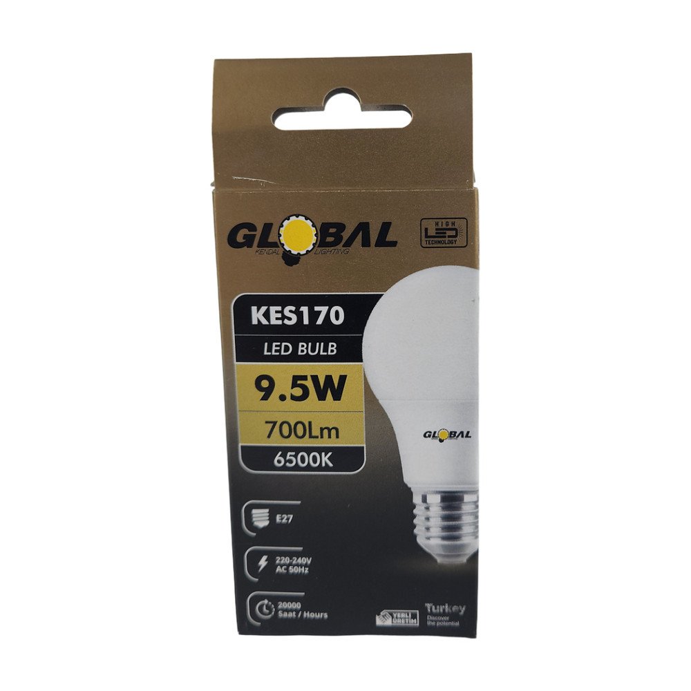 Global Led Ampul 9.5W 7000Lm X 10 Adet Global Led Ampul 9.5W 7000Lm X 10 Adet