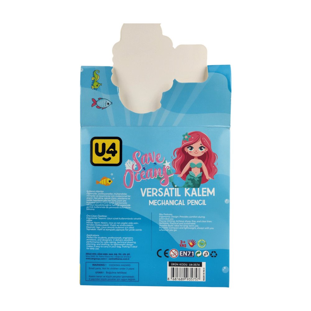 U-4 Figürlü Versatil Kalem X 36 Adet U4-3574 U-4 Figürlü Versatil Kalem X 36 Adet U4-3574
