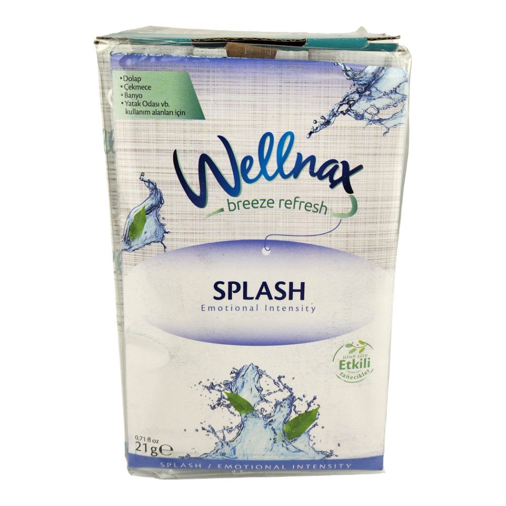 Wellnax Breeze Refresh Dolap & Çekmece Kokusu 21gr Gül Kokusu x 24 Paket