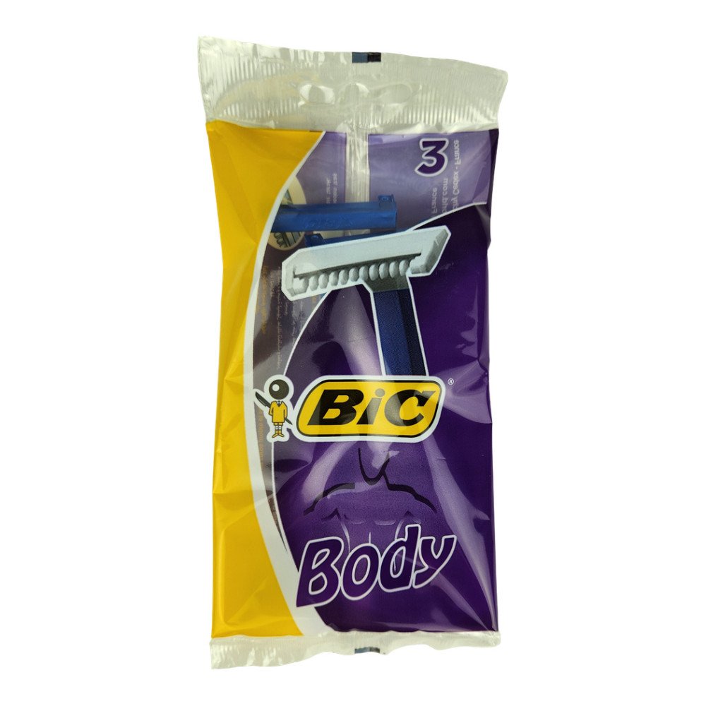 BIC Body Tek Kullanımlık Tıraş Bıçağı 3 Adet
