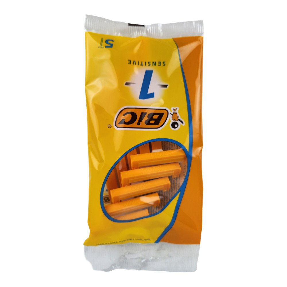 BIC Sensitive 1 Tek Bıçaklı Tıraş Bıçağı 5'li Paket
