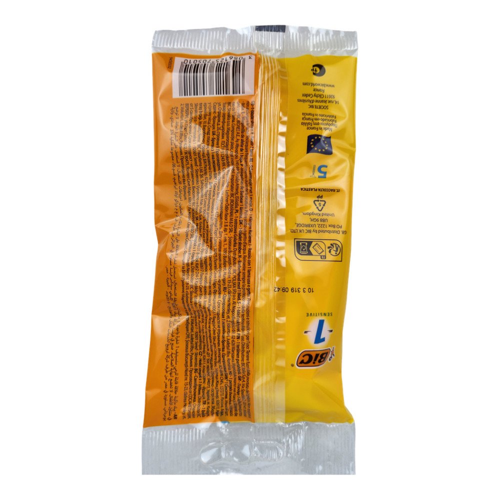 BIC Sensitive 1 Tek Bıçaklı Tıraş Bıçağı 5'li Paket