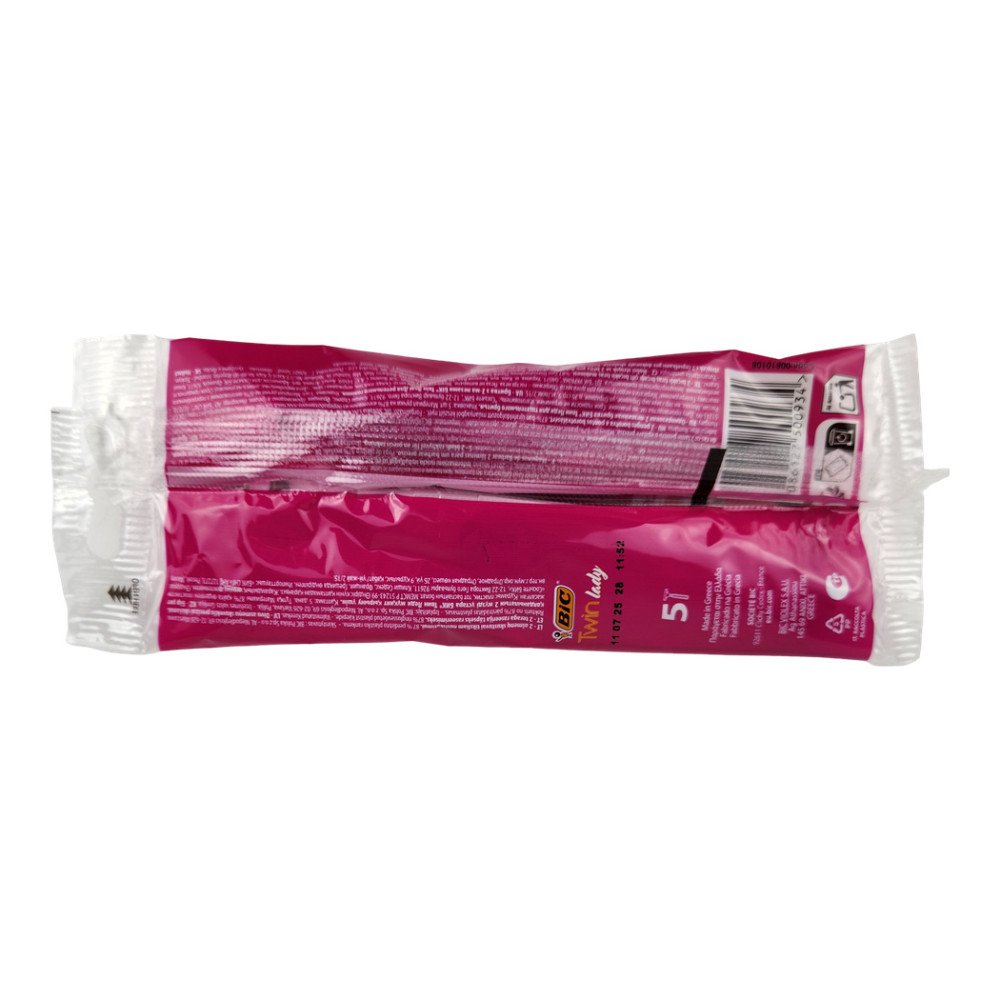 BIC Twin Lady 2 Bıçaklı Tıraş Bıçağı 5 Adet