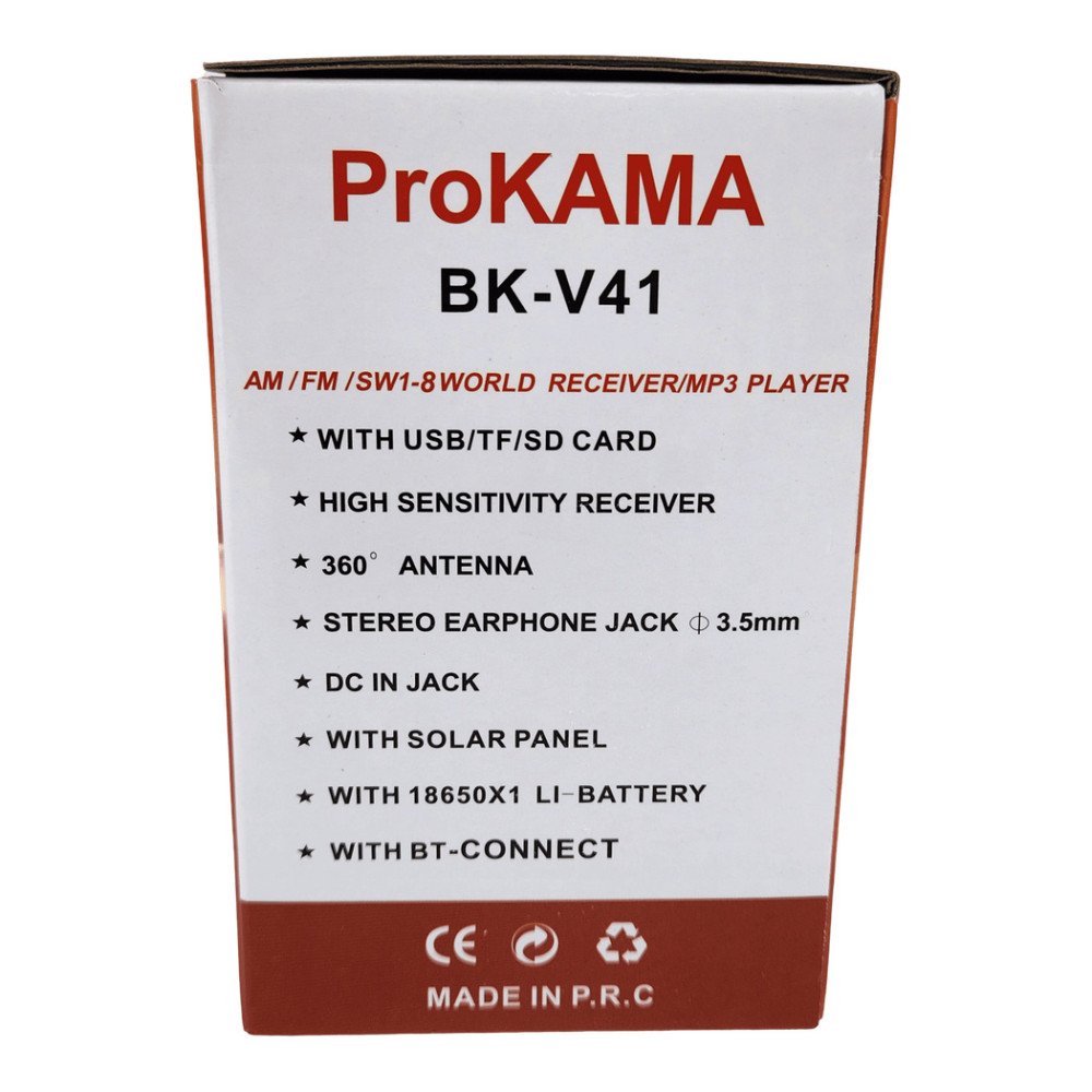 Prokama Çok Fonksiyonlu Radyo BK-V41
