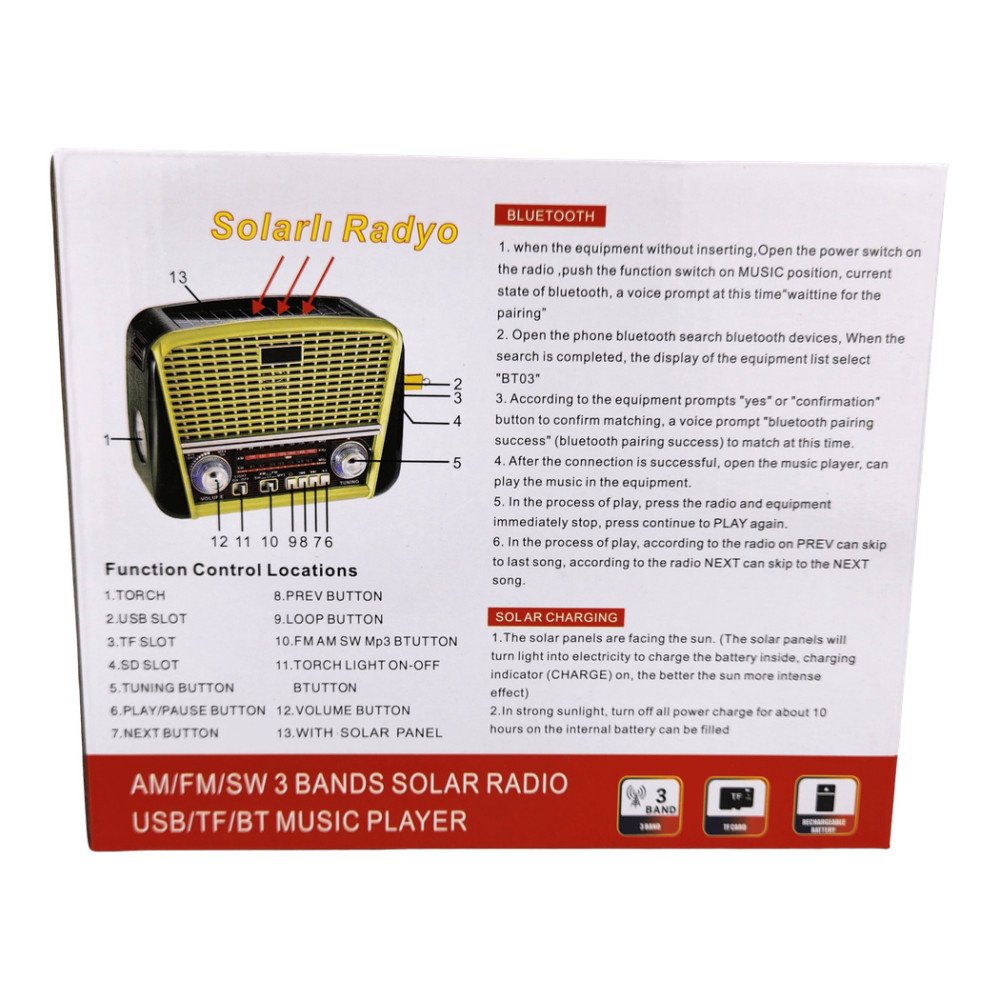 Prokama Çok Fonksiyonlu Radyo BK-360