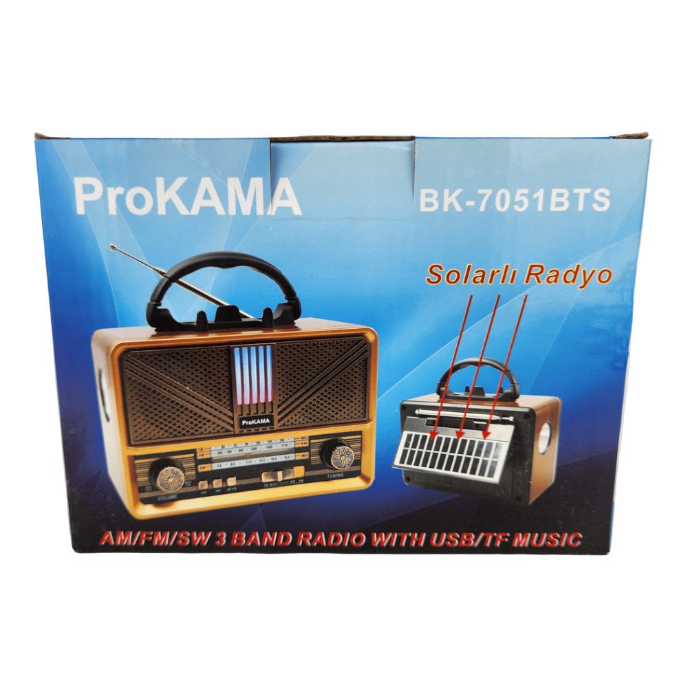 Prokama Çok Fonksiyonlu Radyo BK-7051BTS