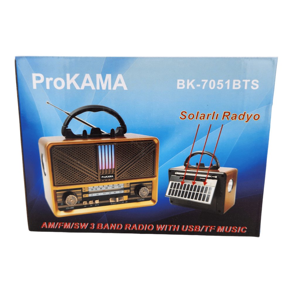 Prokama Çok Fonksiyonlu Radyo BK-7051BTS