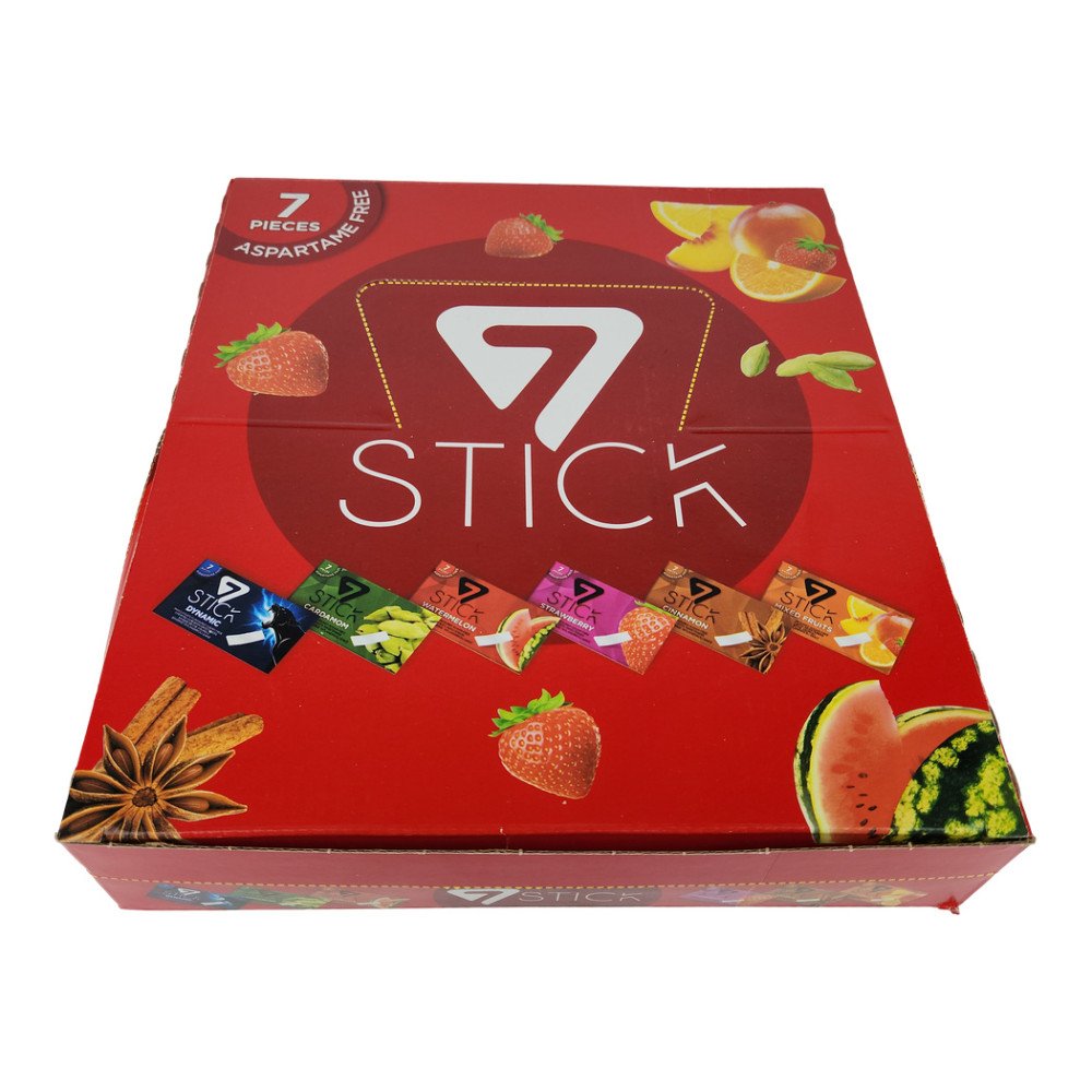 7Stick Zarf Sakız 7’li Karma Paket 24’lü 6 Paket