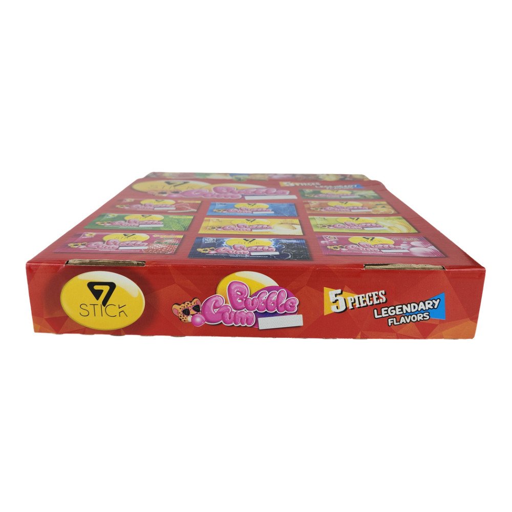 7Stick Bubble Gum Sakız 5’li Karma Paket 24’lü 6 Paket