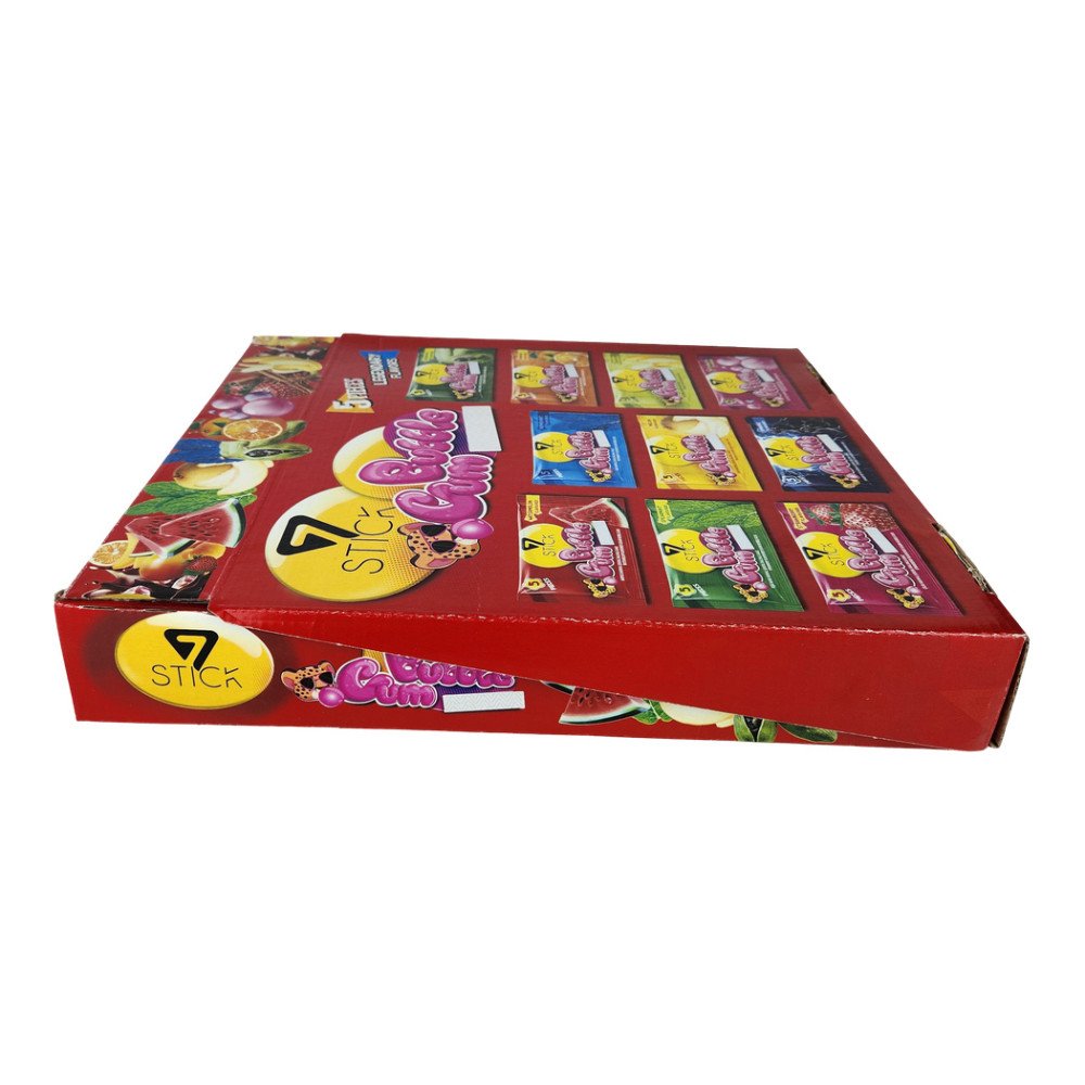 7Stick Bubble Gum Sakız 5’li Karma Paket 24’lü 6 Paket