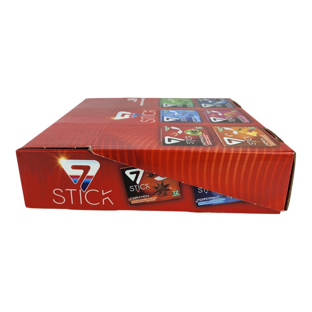 7Stick Zarf Sakız 12’li Karma Paket 12’li 6 Paket