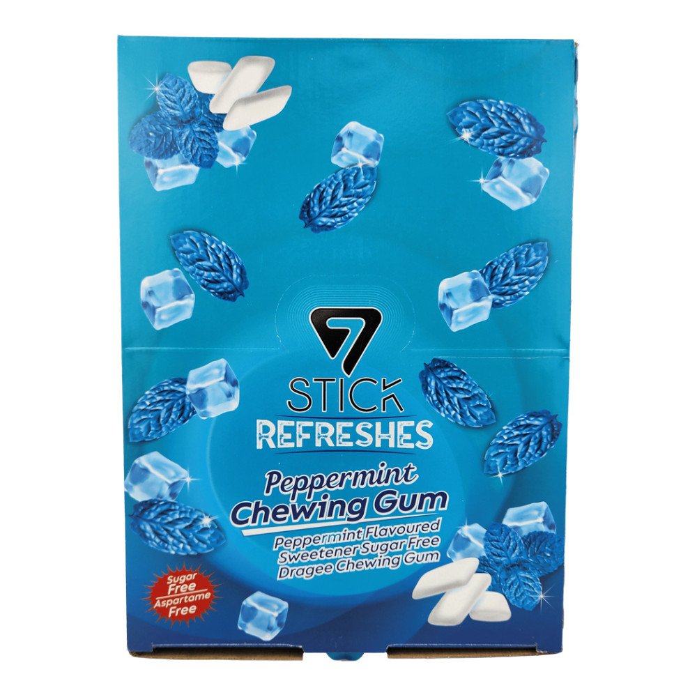 7Stick Refreshes Şekersiz Draje Sakız 60’lı Keskin Nane 12 Adet
