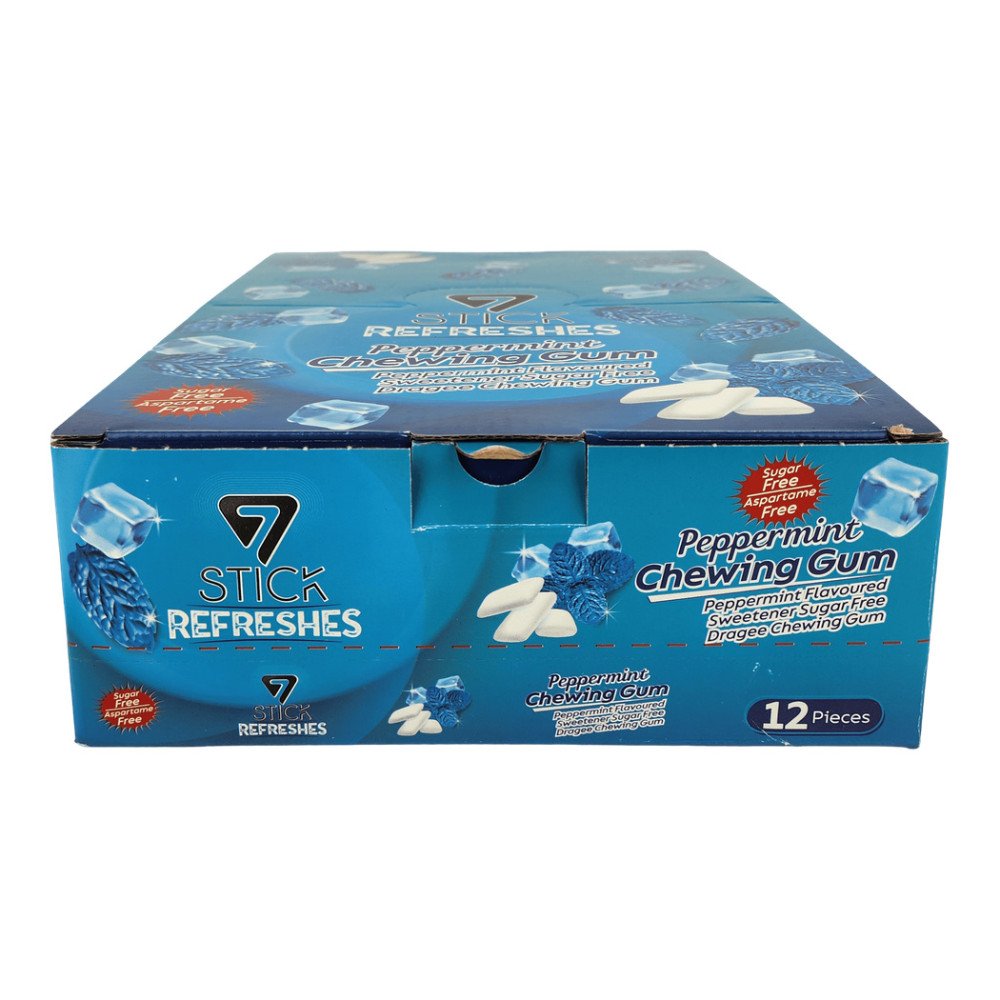 7Stick Refreshes Şekersiz Draje Sakız 60’lı Keskin Nane 12 Adet
