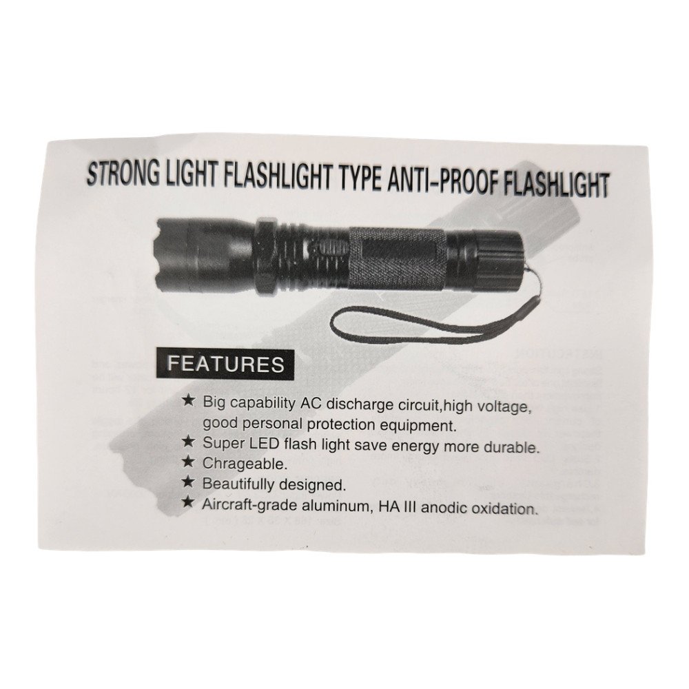 Kılıflı Şok Çarpan Fener 1101