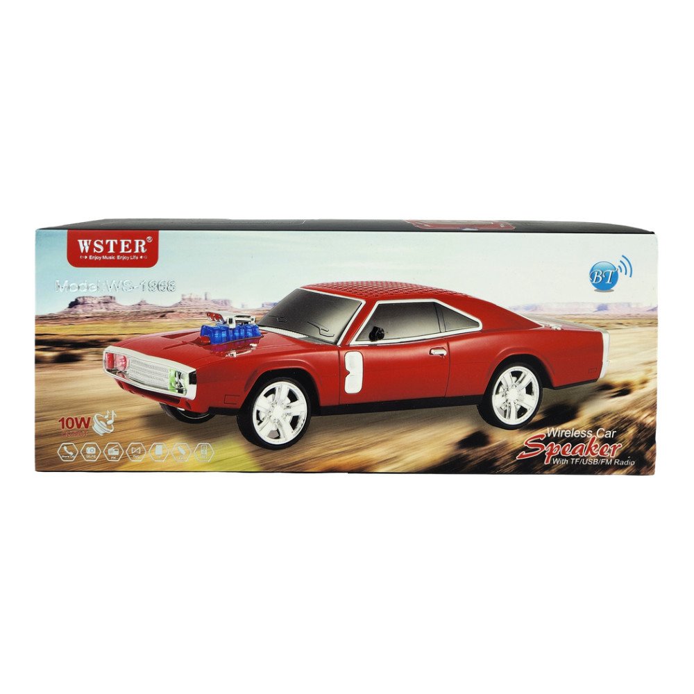 Wster Araba Figürlü Kablosuz Hoparlör 10W Ws-1968
