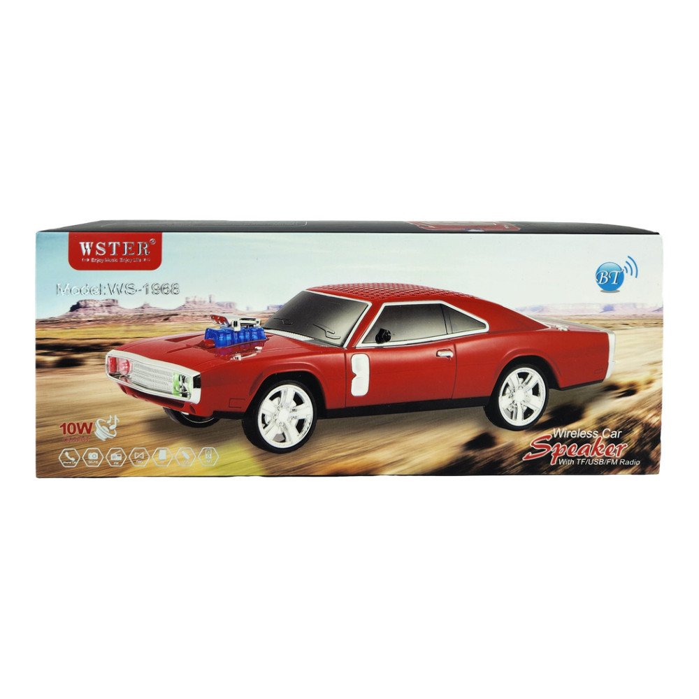 Wster Araba Figürlü Kablosuz Hoparlör 10W Ws-1968