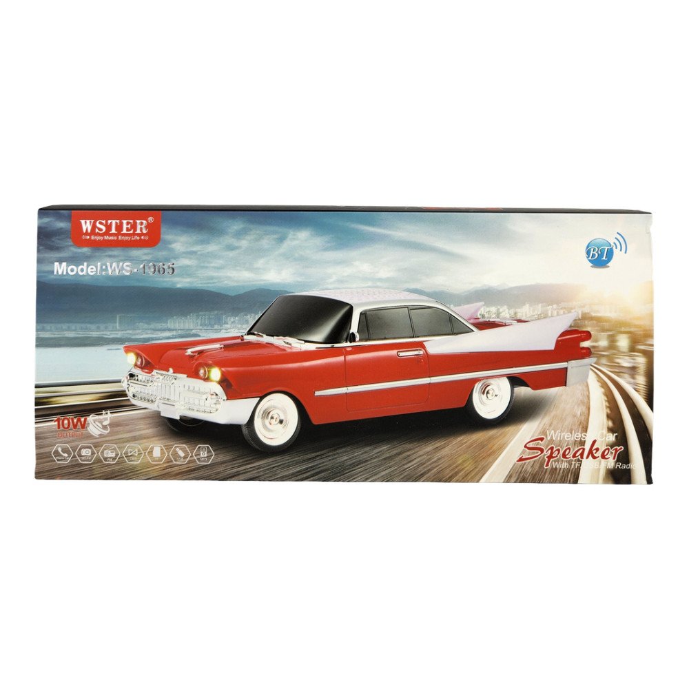 Wster Araba Figürlü Kablosuz Hoparlör 10W Ws-1965