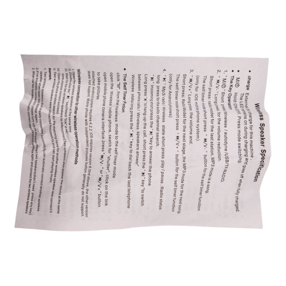 Wster Araba Figürlü Kablosuz Hoparlör 10W Ws-1965