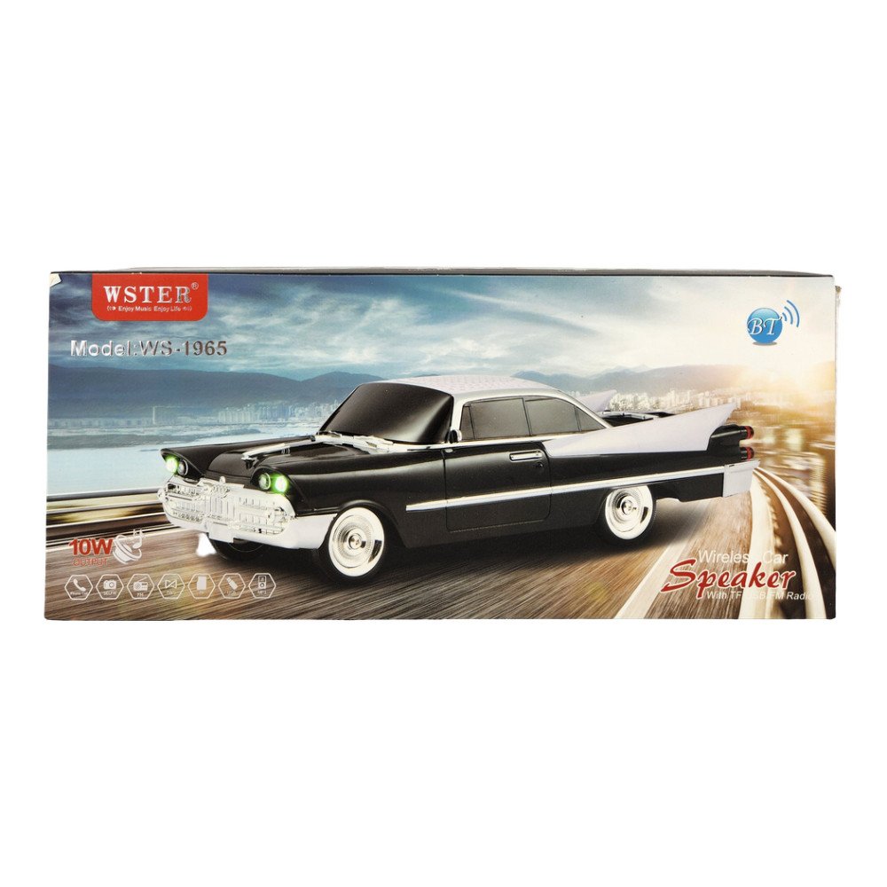 Wster Araba Figürlü Kablosuz Hoparlör 10W Ws-1965