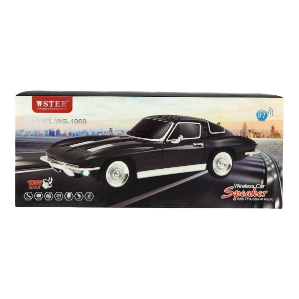 Wster Araba Figürlü Kablosuz Hoparlör 10W Ws-1969