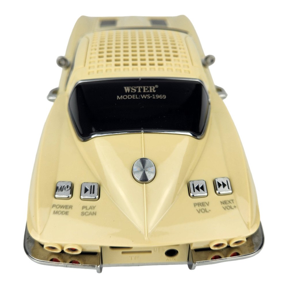 Wster Araba Figürlü Kablosuz Hoparlör 10W Ws-1969