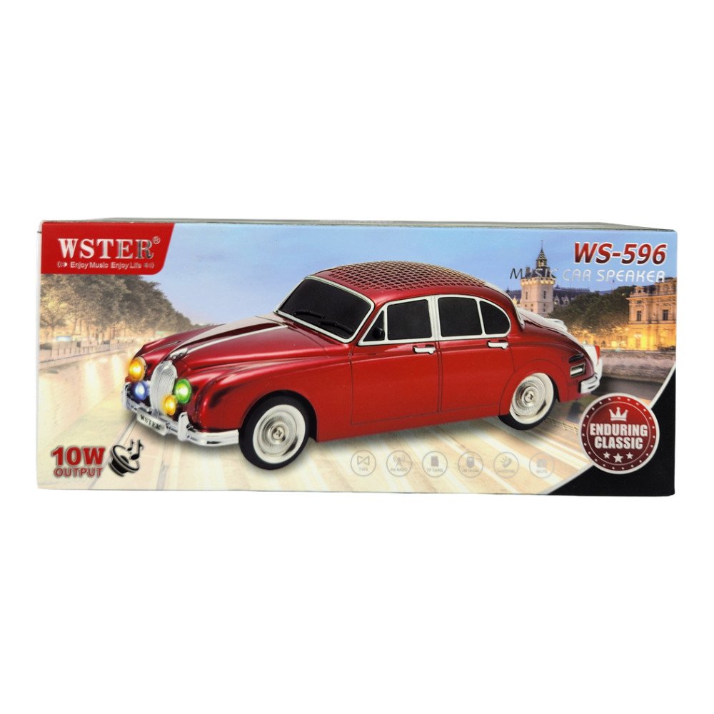 Wster Araba Figürlü Kablosuz Hoparlör 10W Ws-596